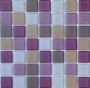 Стеклянная мозаика на сетке Crystal Mosaic (Кристал Мозаик) 23х23х8 Микс 8Z 090A
